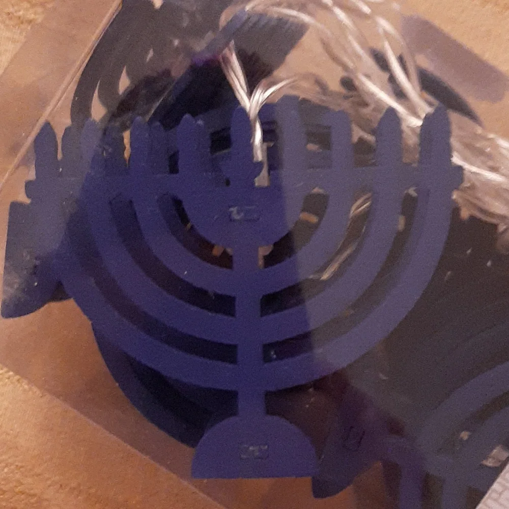 Hanukkah 🕎 String Lights- Yeshua, 